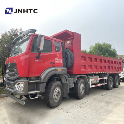 Ruedas resistentes Euro2 380hp del cuerpo 12 del cargo del camión volquete de Sinotruk HOHAN 8x4 los 9.3m