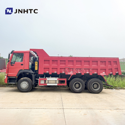 Mina roja minera mineral Euro2 336hp del camión volquete de Sinotruk HOWO 6x4 60ton
