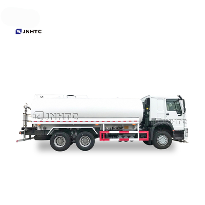 Camión del tanque de agua de Sinotruk HOWO EURO2 EURO3 6x4 290hp 15-25 cúbico