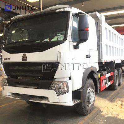 Transporte del arena y grava de SINOTRUK HOWO T7 10 Wheeler Dump Truck For Construction