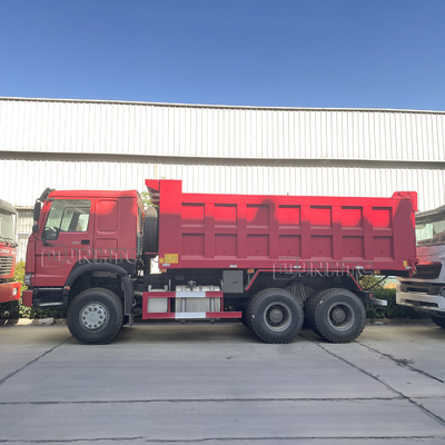 HOWO 6x4 diez rueda la tonelada resistente 18 del camión volquete 371hp 30 cúbica