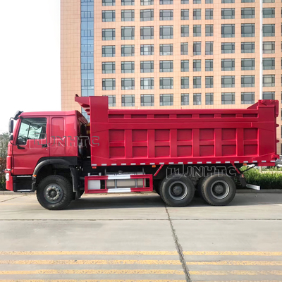 HOWO 6x4 diez rueda la tonelada resistente 18 del camión volquete 371hp 30 cúbica