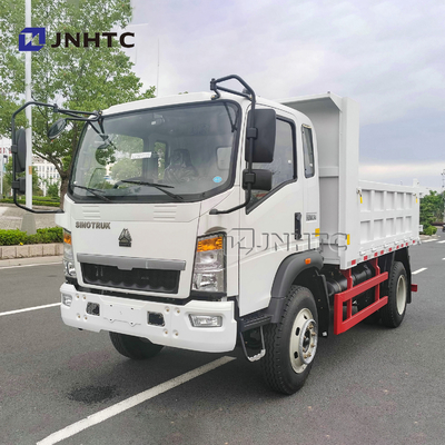 Toneladas 10 del descargador 4x2 8 Ton Dump Tipper Truck de la rueda de Sinotruk Homan Euro2 6