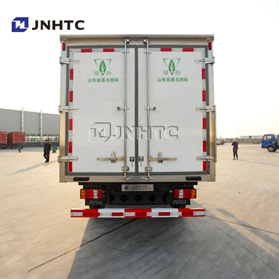 Congelador comercial de poca potencia Van del camión de la caja del refrigerador de los camiones de HOWO 4X2 8000kg
