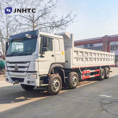 Cama plana Tray Tipper del cargo de SINOTRUK HOWO 8X4 371hp del camión volquete desprendible de la caja