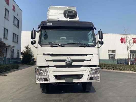 Descarga de elevación media Truck371HP 6X4 20CBM del sistema SINOTRUK HOWO 25 toneladas de carga