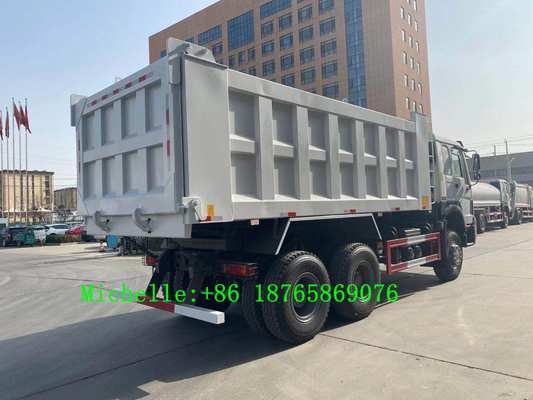 Árbol resistente de los caballos de fuerza 3 de Wheeler Tipper 371hp del camión volquete 10 de Sinotruk HOWO 6*4