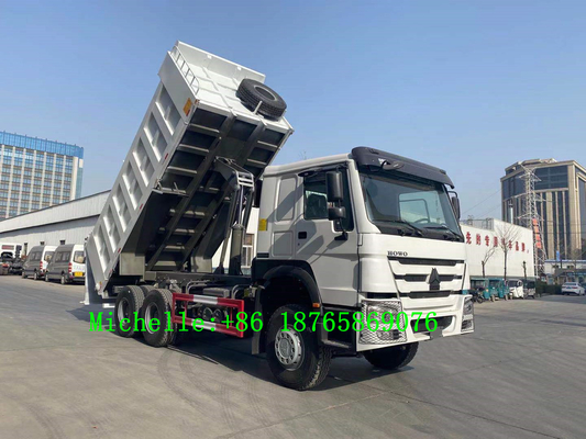 Árbol resistente de los caballos de fuerza 3 de Wheeler Tipper 371hp del camión volquete 10 de Sinotruk HOWO 6*4