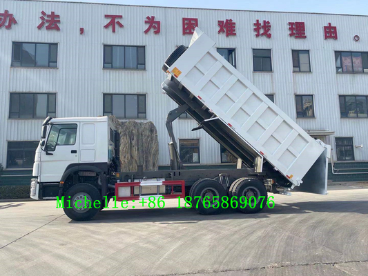 Árbol resistente de los caballos de fuerza 3 de Wheeler Tipper 371hp del camión volquete 10 de Sinotruk HOWO 6*4