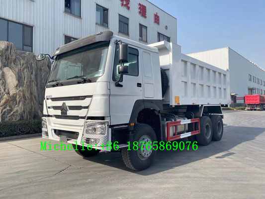 Árbol resistente de los caballos de fuerza 3 de Wheeler Tipper 371hp del camión volquete 10 de Sinotruk HOWO 6*4