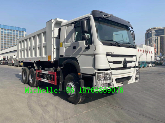 Árbol resistente de los caballos de fuerza 3 de Wheeler Tipper 371hp del camión volquete 10 de Sinotruk HOWO 6*4