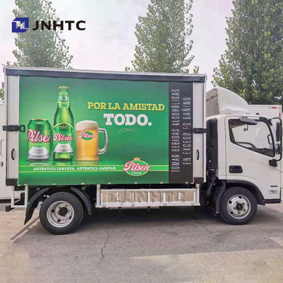 El camión del congelador de refrigerador de Sinotruk HOWO 4x2 bebe el camión refrigerado bebida de la caja