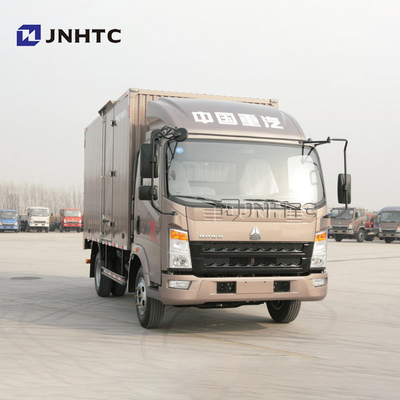 SINOTRUK HOWO 6 toneladas de 116hp LHD de camión Van Cargo Truck de la caja