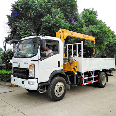 Howo enciende 2 toneladas 3 toneladas de pequeño camión volquete con Crane Left Right Hand Drive