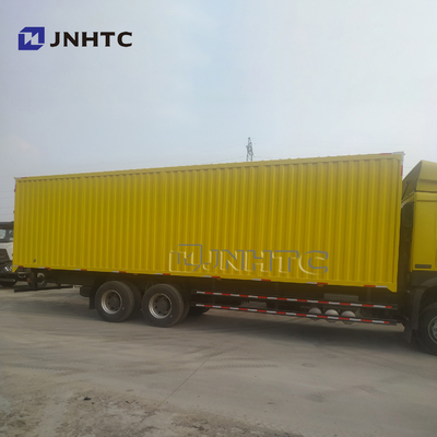 Camión pesado 10 Wheeler Lorry del cargo de la caja del camión 6*4 del cargo de Sinotruk HOWO