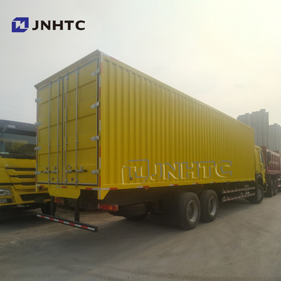 Camión pesado 10 Wheeler Lorry del cargo de la caja del camión 6*4 del cargo de Sinotruk HOWO