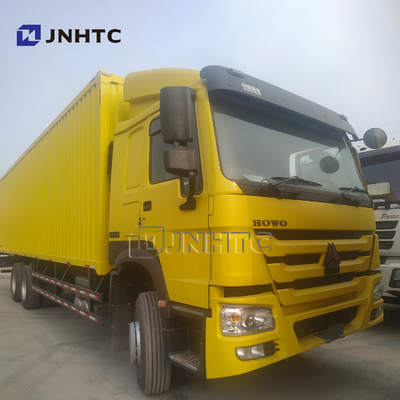 Camión pesado 10 Wheeler Lorry del cargo de la caja del camión 6*4 del cargo de Sinotruk HOWO