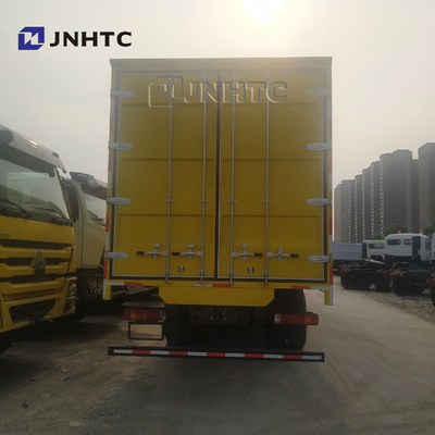 Camión pesado 10 Wheeler Lorry del cargo de la caja del camión 6*4 del cargo de Sinotruk HOWO