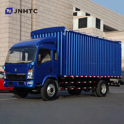 Carro comercial de poca potencia Van Truck de la caja del cargo del transporte de los camiones de HOWO 4x2