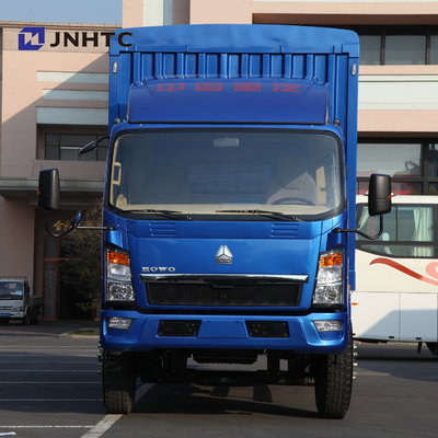 Carro comercial de poca potencia Van Truck de la caja del cargo del transporte de los camiones de HOWO 4x2