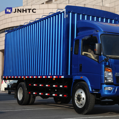 Carro comercial de poca potencia Van Truck de la caja del cargo del transporte de los camiones de HOWO 4x2