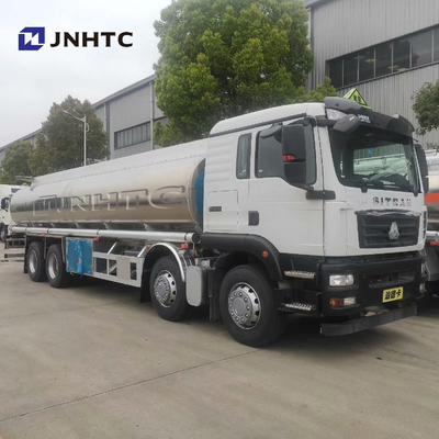 Aleación de aluminio de acero inoxidable del camión del depósito de gasolina de Sinotruk Howo Euro2 8x4 15cbm 5083