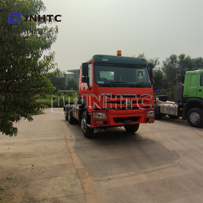 6x4 utilizó el camión del motor de Sinotruck utilizó el camión de 375 tractores