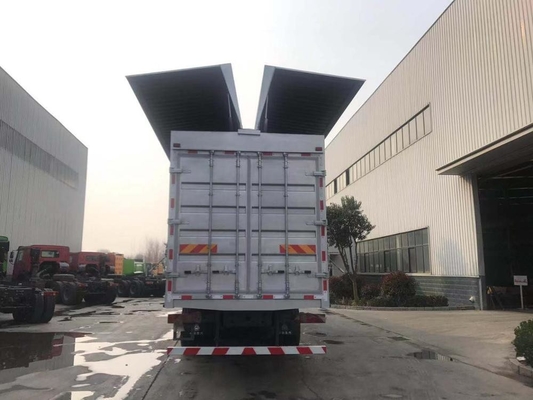 Euro pesado II 10 Wheeler Wing Van del camión del cargo de SINOTRUK HOWO A7 6X4