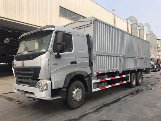 Euro pesado II 10 Wheeler Wing Van del camión del cargo de SINOTRUK HOWO A7 6X4