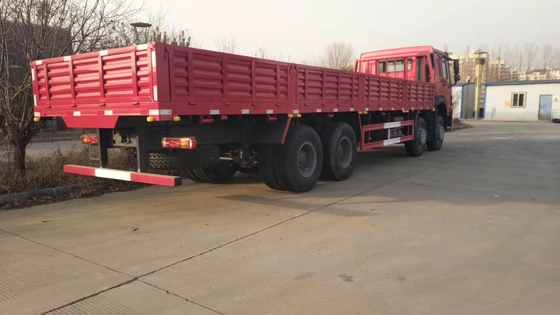 Policía motorizado plano Heavy Van del camión 8*4 12 del cargo de Sinotruk HOWO