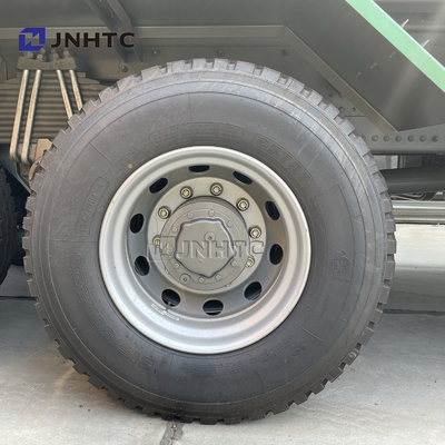 Tipo cúbico cuerpo de Tipper Truck With U del verde 20 de HOWO 6X4 371HP del cargo