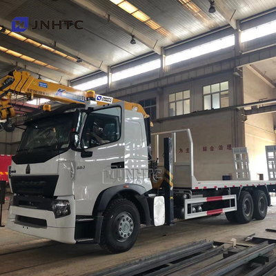 25 toneladas de Sinotruk HOWO A7 Tow Truck plano camión de remolque del camión de auxilio de 0 grados