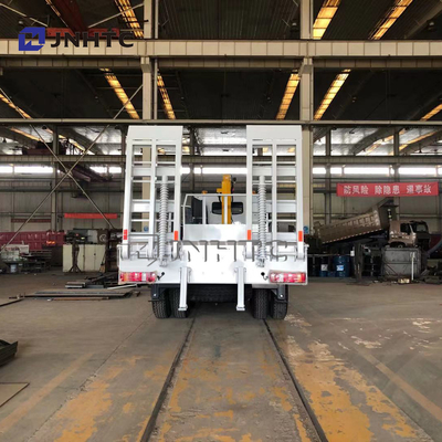 25 toneladas de Sinotruk HOWO A7 Tow Truck plano camión de remolque del camión de auxilio de 0 grados