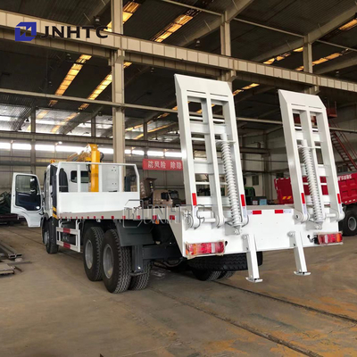 25 toneladas de Sinotruk HOWO A7 Tow Truck plano camión de remolque del camión de auxilio de 0 grados