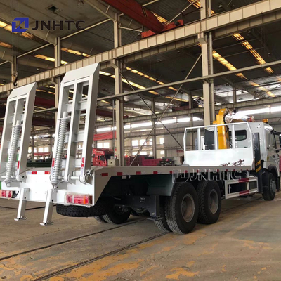 25 toneladas de Sinotruk HOWO A7 Tow Truck plano camión de remolque del camión de auxilio de 0 grados