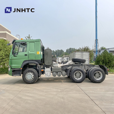 Cabeza del camión del tractor de las ruedas 371HP de Sinotruk HOWO Euro2 30 Ton Prime Mover Truck 10