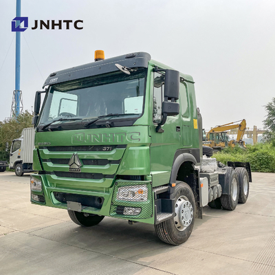 Cabeza del camión del tractor de las ruedas 371HP de Sinotruk HOWO Euro2 30 Ton Prime Mover Truck 10
