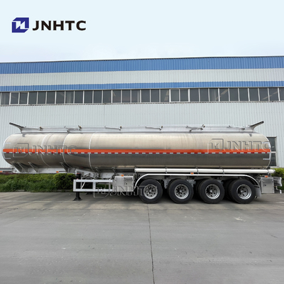 Utilizado 3 árboles 45000 litros aprovisione de combustible el acero de carbono del remolque del camión de petrolero/el aluminio