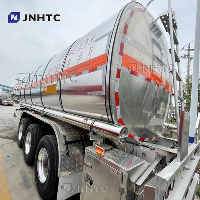 Utilizado 3 árboles 45000 litros aprovisione de combustible el acero de carbono del remolque del camión de petrolero/el aluminio