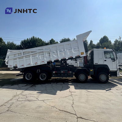 Ruedas del camión 12 de Front Lifting Heavy Duty Dump con la cubierta posterior Sinotruk Howo