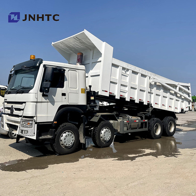 Caja especial 380hp Tipper Truck del cargo del camión volquete resistente de HOWO 8X4 Euro2