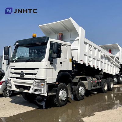 Ruedas del camión 12 de Front Lifting Heavy Duty Dump con la cubierta posterior Sinotruk Howo