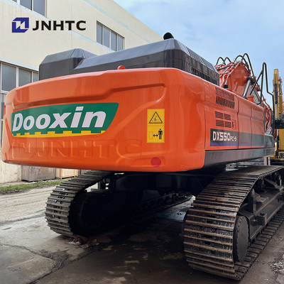 Nueva excavadora china de 55 toneladas motor japonés Euro4 Excavadora de rastreo Excavadora de rastreo grande
