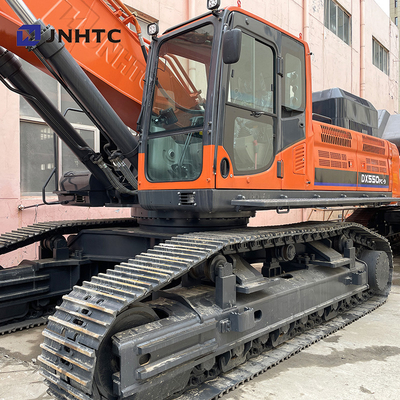 Nueva excavadora china de 55 toneladas motor japonés Euro4 Excavadora de rastreo Excavadora de rastreo grande