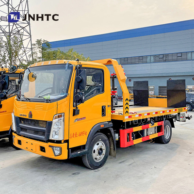 Camión de Sinotruk HOWO 4x2 3-8 TON Light Flatbed Cargo Wrecker