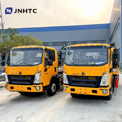 Camión de Sinotruk HOWO 4x2 3-8 TON Light Flatbed Cargo Wrecker