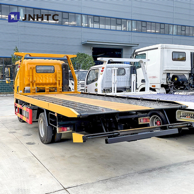 Camión de camión de auxilio plano del cargo de HOWO 4x2 5-10 TON Light Duty Commercial Trucks