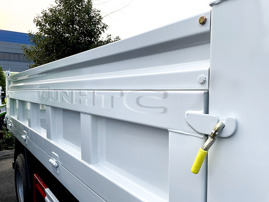 Camión volquete de poca potencia 4X2 de Sinotruk Howo 10 - 15 toneladas para el transporte de la grava de la cal de la arena