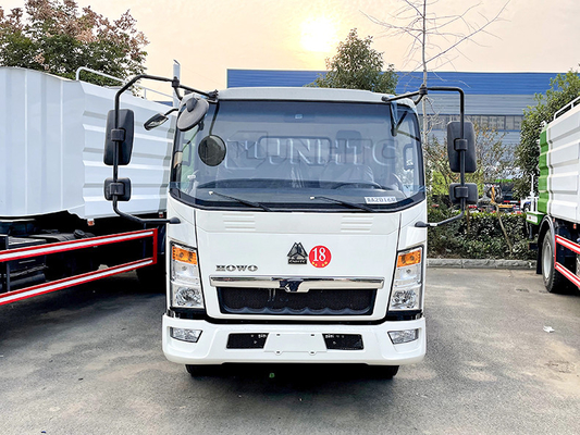 Camión volquete de poca potencia 4X2 de Sinotruk Howo 10 - 15 toneladas para el transporte de la grava de la cal de la arena
