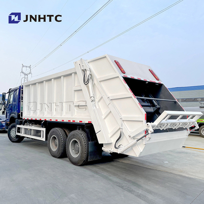 cubo de la ejecución del camión del compresor de la basura de las ruedas de 15m3 Sinotruk Howo 6x4 10